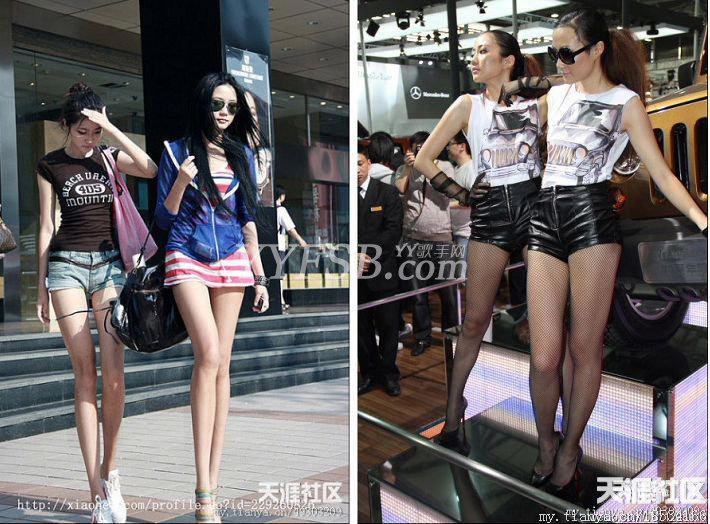 各种网络红人美女的真实面目、素颜照给了我们