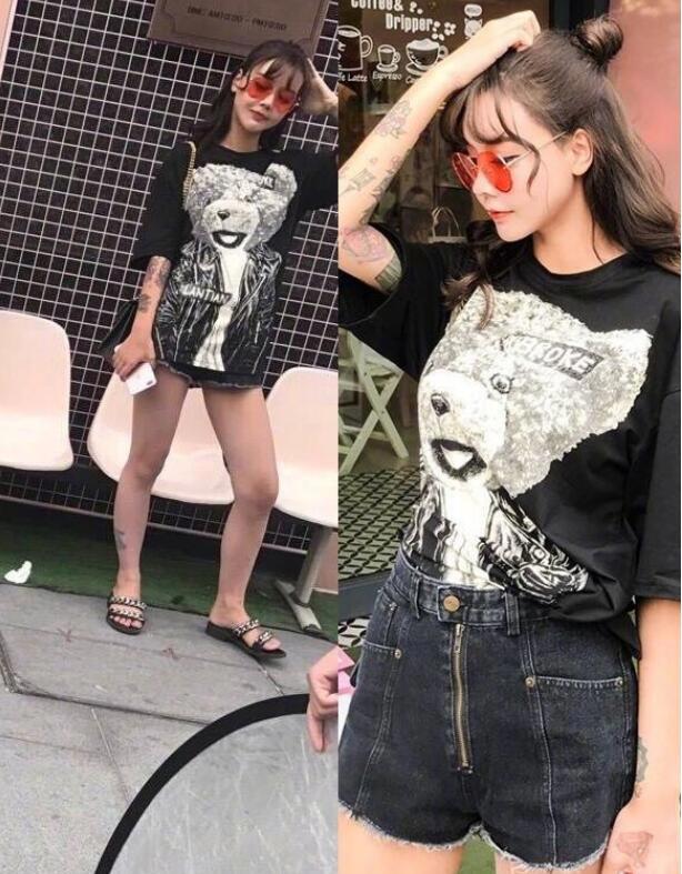 网红韩安冉以前的照片，韩安冉整容多次，她整容以前长什么样？