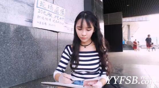 斗鱼灵魂画师观音桥毕加索 一位来自川美的美女主播