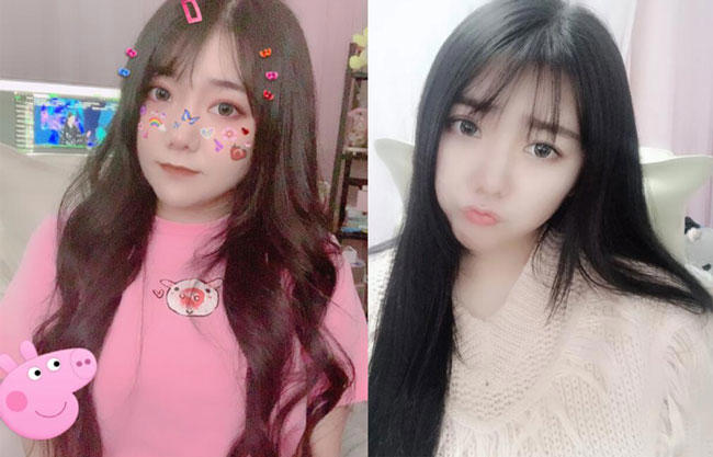 斗鱼一条小团团露脸展示全身，首次全身出镜直播，身材真的不算胖