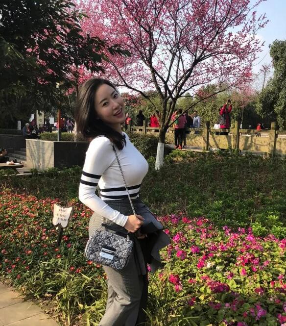 疑似女主角蒋聘婷个人资料简介 蒋聘婷生活照片微博图