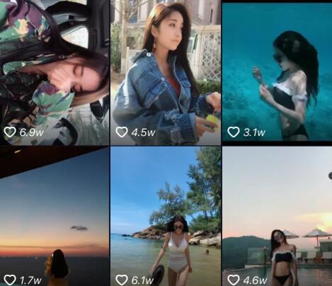 抖音最美女神严谨个人资料 严谨微博淘宝写真生活照片