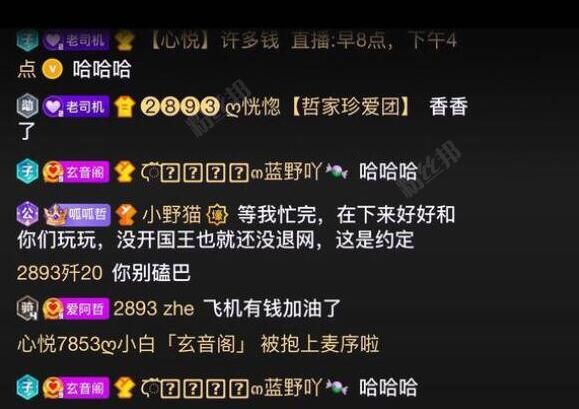 YY神豪小野猫回归，闪现玄律直播间，曾喊话夏晴晴是自己得意之人