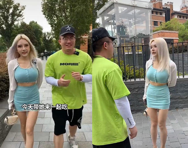 抖音小小鱼露个人资料简介，靠折耳鱼泳池视频走红，个人唯美生活照图片