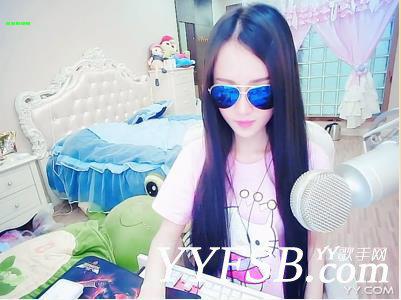 蓝雨主播笑笑个人资料 YY笑笑直播间照片