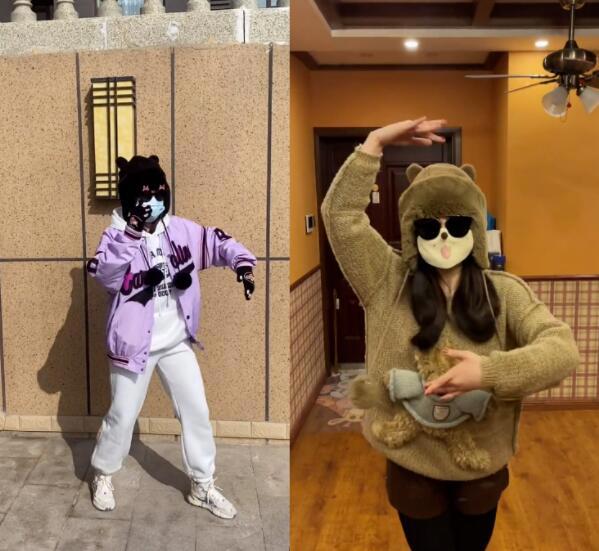 抖音可爱屁个人资料她长啥样，她靠萝莉搞怪声音走红，千万粉丝露脸长得像球球