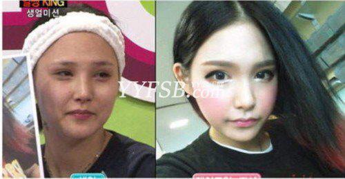 韩国网络美女节目卸妆 击破宅男们的终极幻想