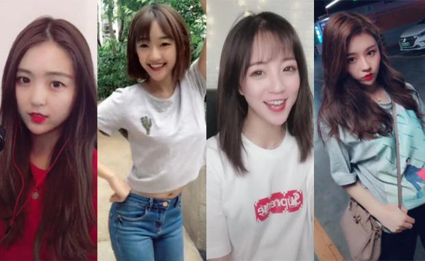2018抖音最火的四大美女网红 看起来最成熟的一位却是00后女生