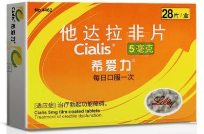 他达拉非片功效与作用 正常男性可使用他达拉非片吗