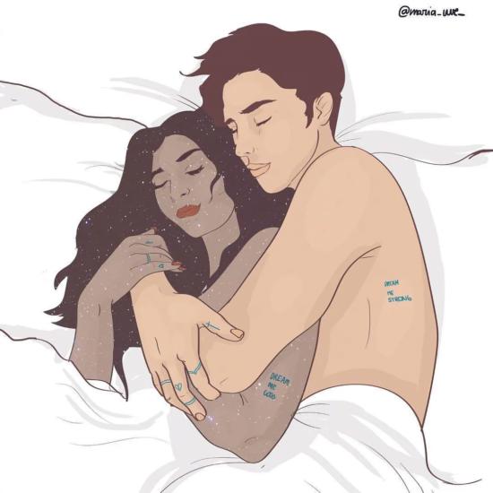 这些有情人姿势，我要和你做