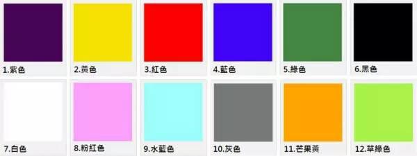 心理测试:从喜欢的颜色,看你的性爱癖好!