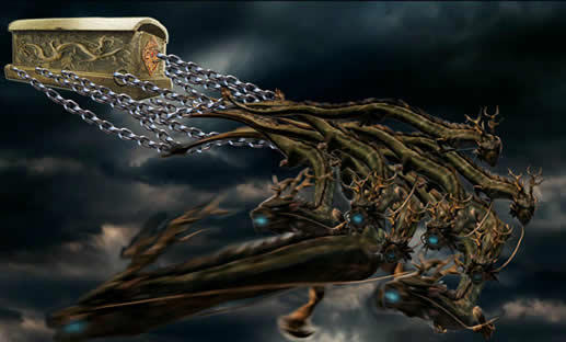 九龙拉棺纹身含义：关于龙的纹身含义解读