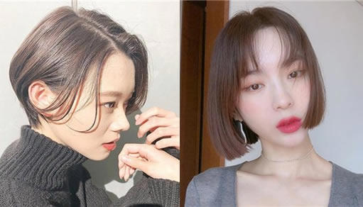 2019短发好看又美烫发图片：受欢迎的发型女图片