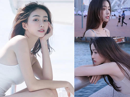 网络红人七七微博名称：duebass七七私房照及男友简介