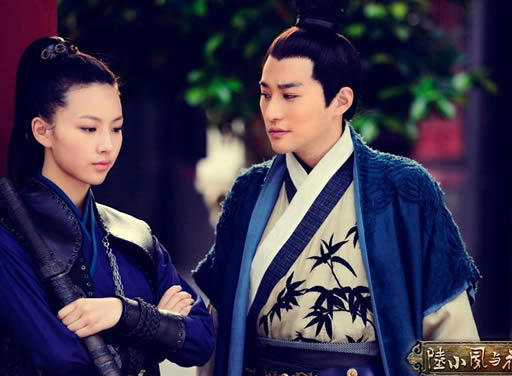 武动乾坤中的陈雅婷剧照：陈雅婷演艺经历及古装美照