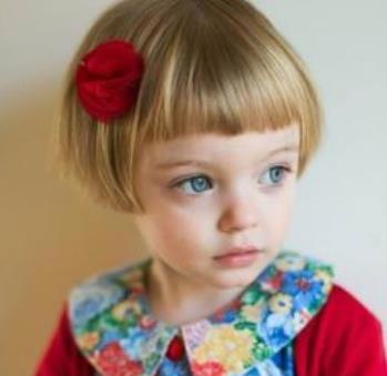 小女童短发怎么剪好看，儿童发型女短发100种图片