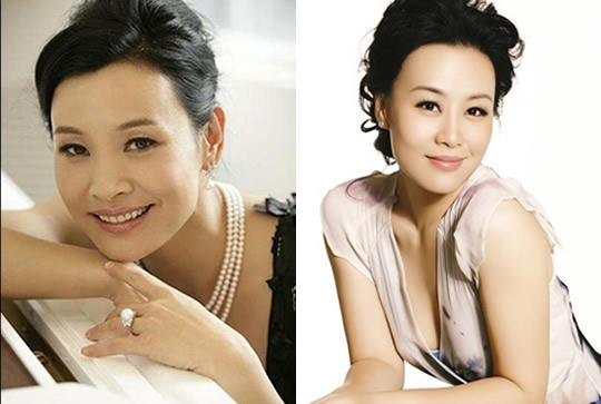 邬君梅陈冲长的真像?两人年轻照片很像的照片