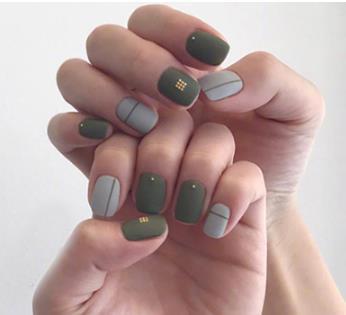 2018什么款式美甲图片比较流行,美甲图片2018新款式