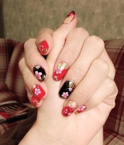 2018新款美甲图片欣赏：美甲款式图片欣赏（图）