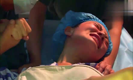 生孩子顺产正面图片大全