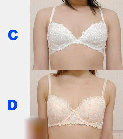 罩杯a到g真人罩杯大小示意图：A罩杯到H罩杯有多大